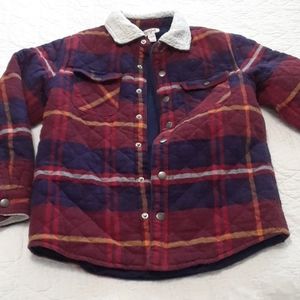 Cat & Jack thick Flannel 8/10 M